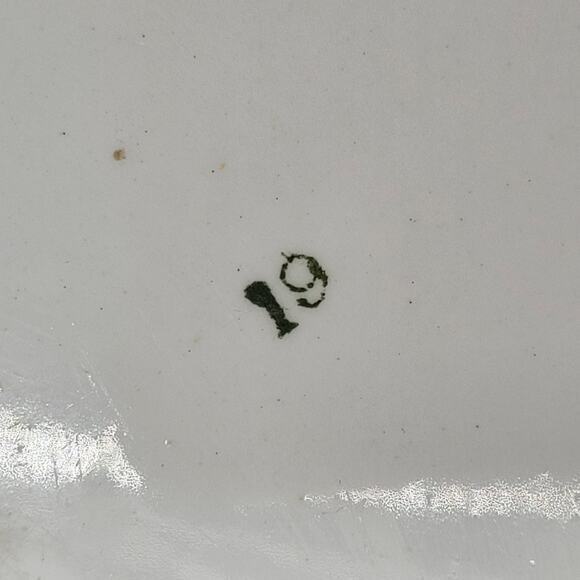 Enoch Wood's English Scenery Wood & Sons Cottagecore Red Transferware Chop Plate - Picture 10 of 13